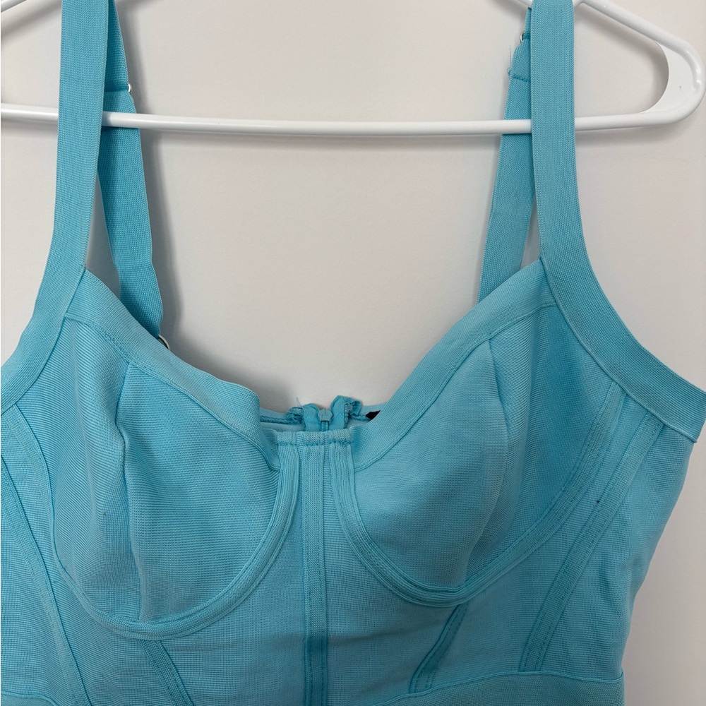 Iris Light Blue dress - Picture 2 of 4